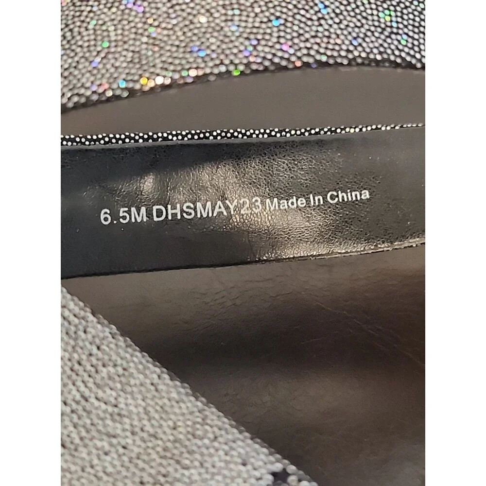 Brooke Sandal Heels Kenneth Cole New York Sz6.5 Glitter